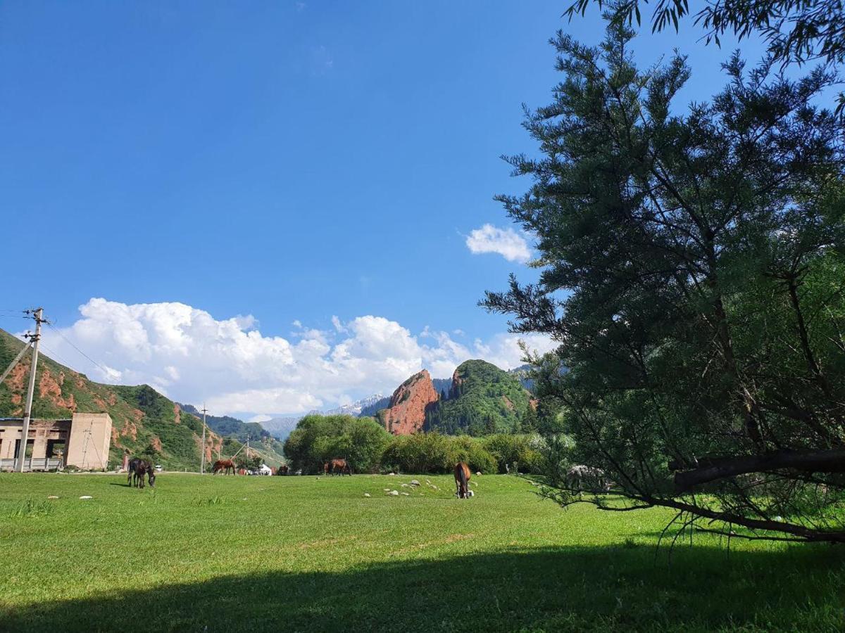 Eco Village Lodge Dzhetyoguz Ngoại thất bức ảnh